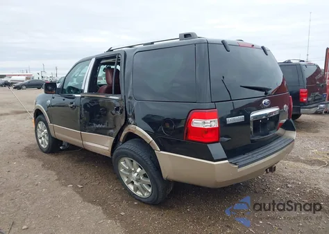 2014 Ford Expedition King Ranch из США, поврежденный, VIN 1FMJU1H50EEF56247